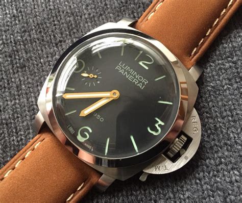 panerai lederarmband vintage|panerai luminor watch bands.